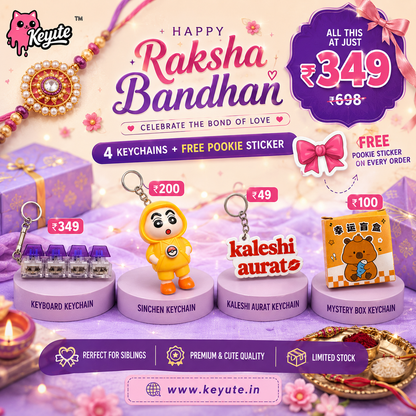 Raksha Bandhan Gift Keychains