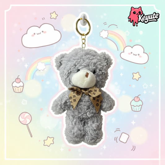 Teddy Plushie Keychain