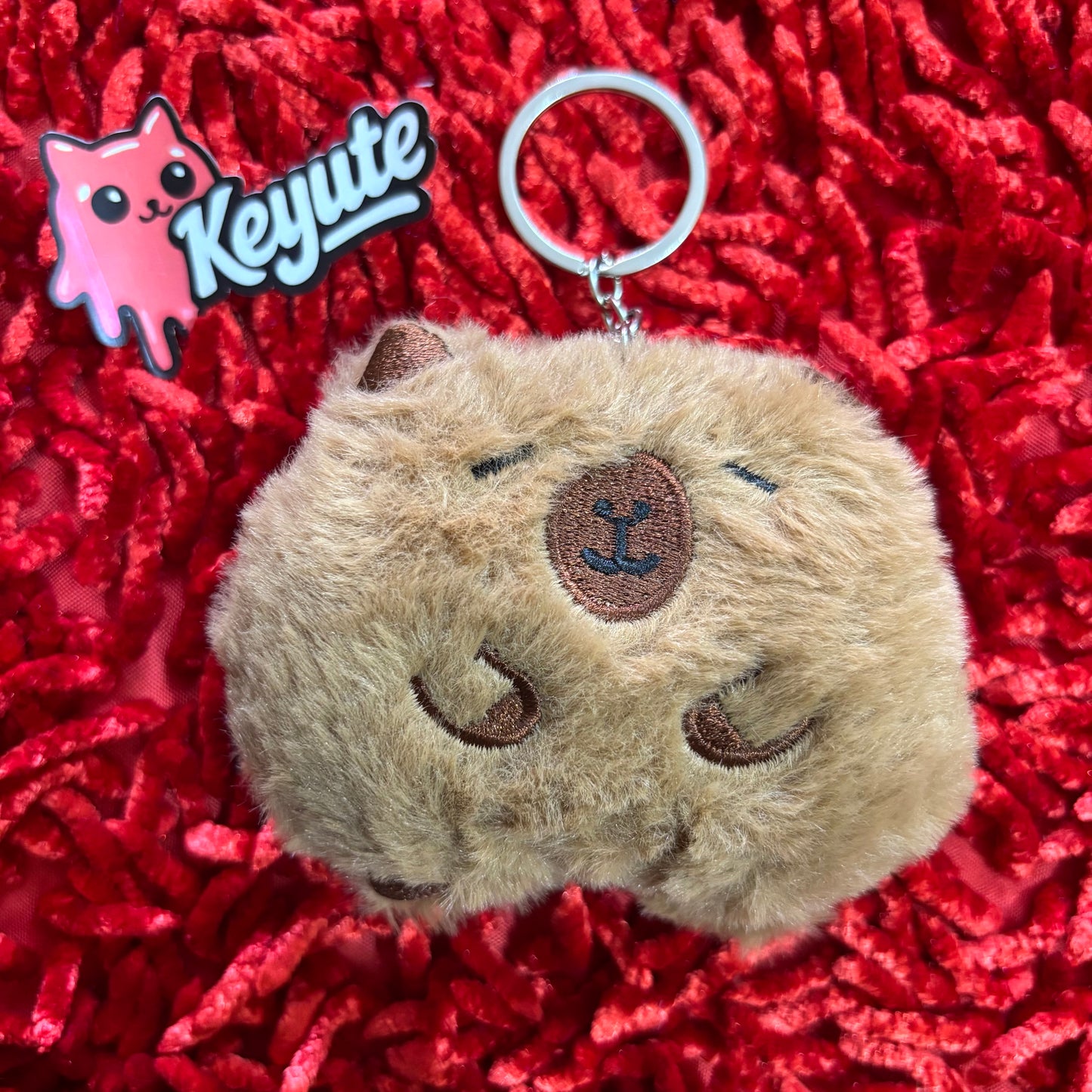 Capybara Keychain