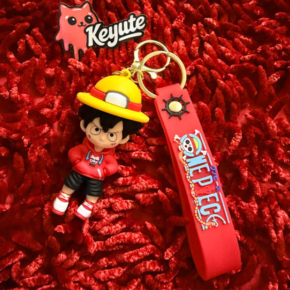 one piece keychain luffy