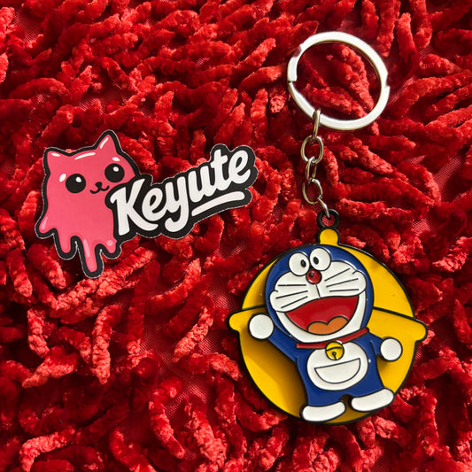Doremon Spinner Keychain