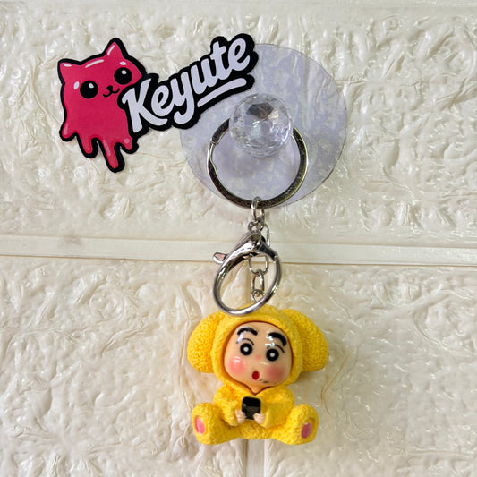 shinchan Dog Keychain