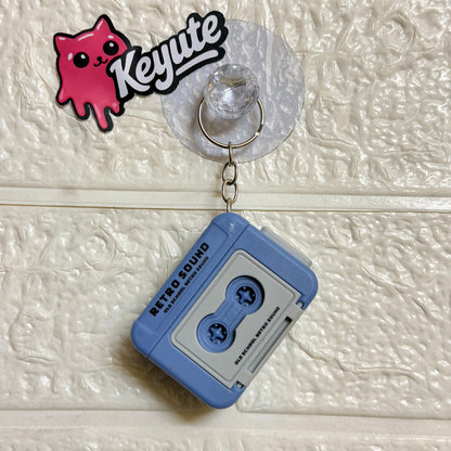 Voice Recorder Retro Radio Keychain