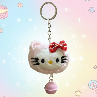 Hello Kitty Plushie Keychain