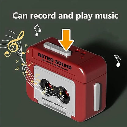 Voice Recorder Retro Radio Keychain