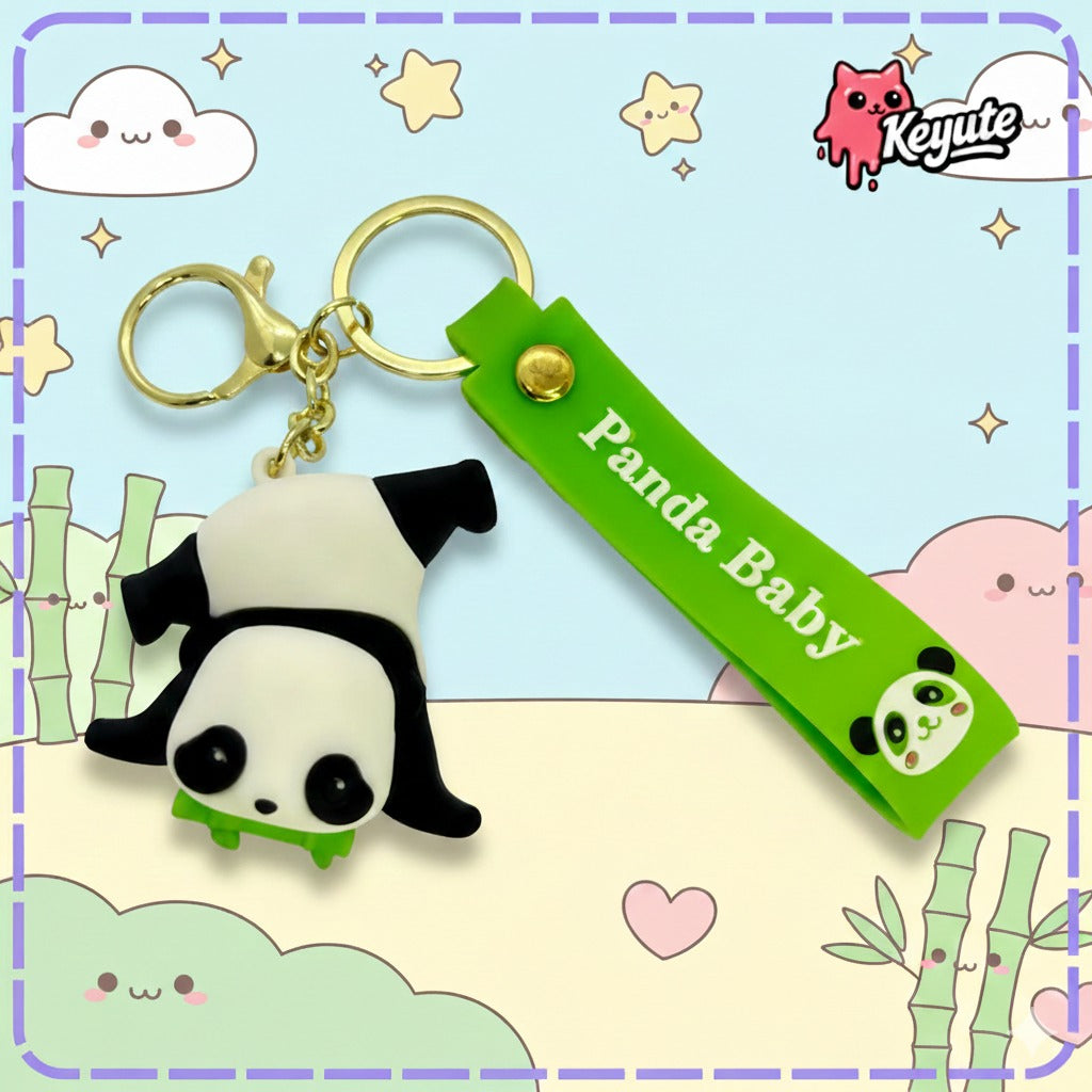 Baby Panda Keychain