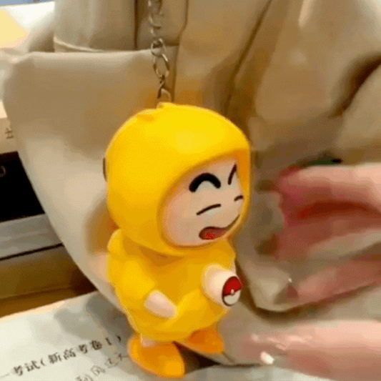 Face Changing Sinchen Keychain