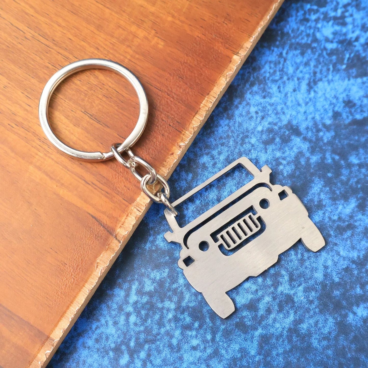 Jeep Metal Keychain