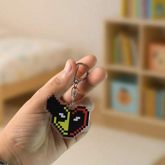 Pixel Acrylic Keychain
