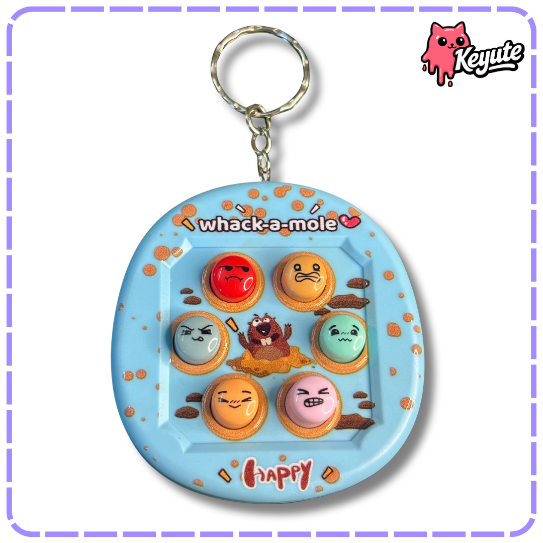 Whack A Mole Keychain