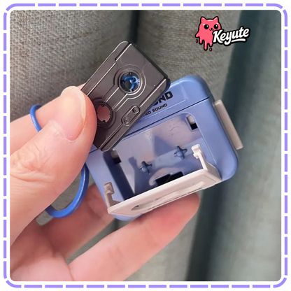 Voice Recorder Retro Radio Keychain