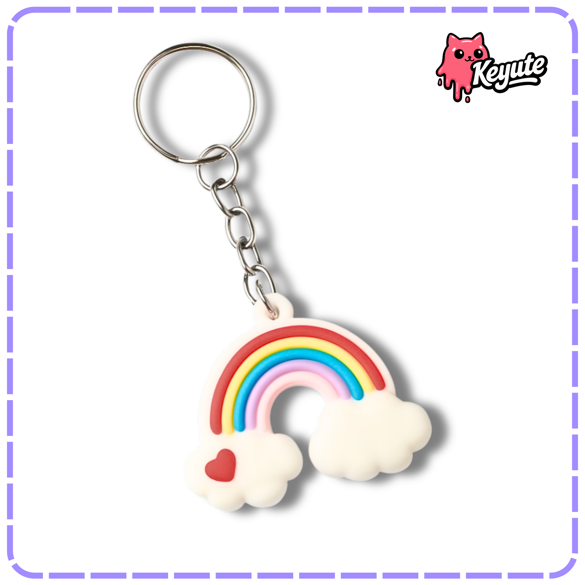 Rainbow Keychain