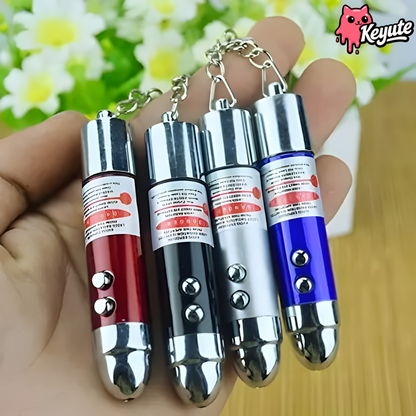 Shock Laser light Keychain