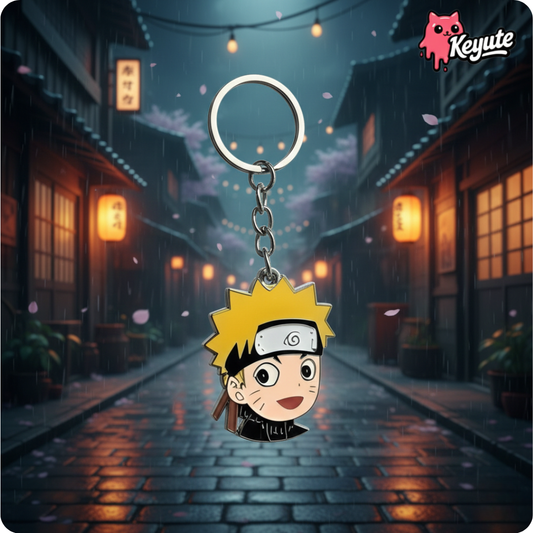 Nuruto Metal Keychain